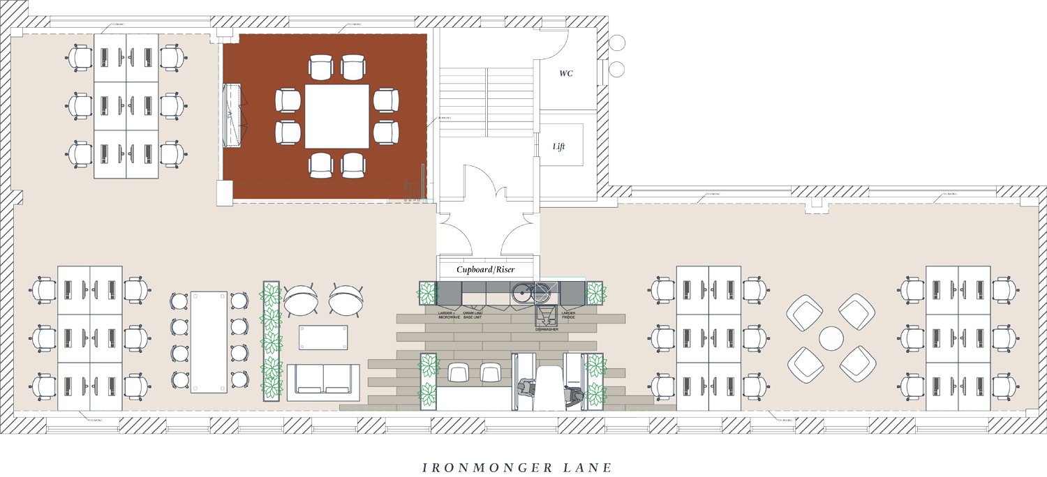 Floorplan 3rd floor